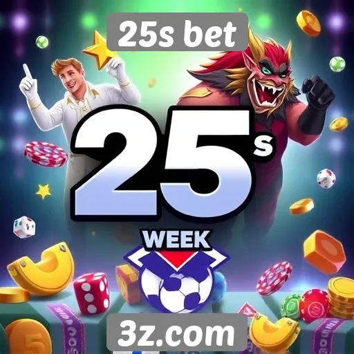 Variedade de jogos oferecidos pelo 25s bet